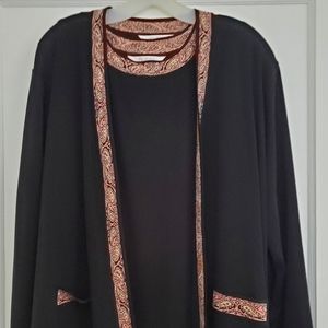 Misook Size  XL Jacket With Size Large Tank